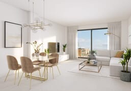 Nueva promoción de apartamentos y áticos con espectaculares vistas al mar y al golf, Doña Julia