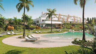 Nueva promoción de apartamentos y áticos con espectaculares vistas al mar y al golf, Doña Julia