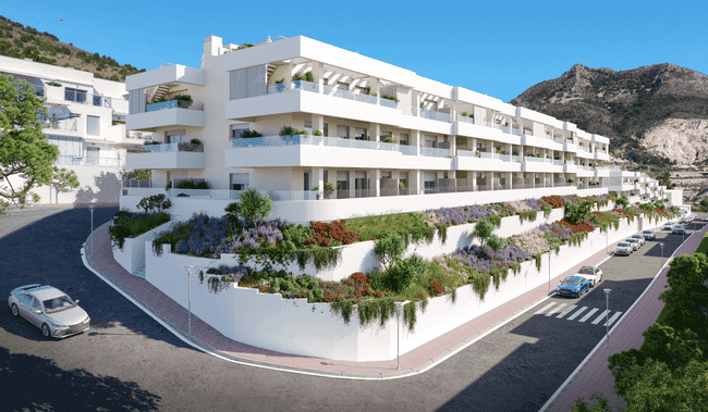 Nowe apartamenty z przepięknym widokiem na morze, Benalmadena.