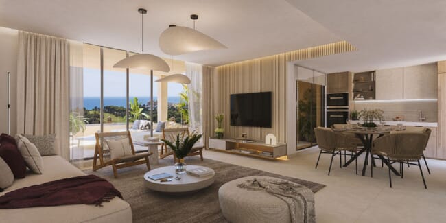 Attractively located apartments and penthouses, Benalmadena