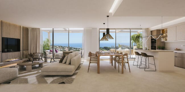 Attractively located apartments and penthouses, Benalmadena