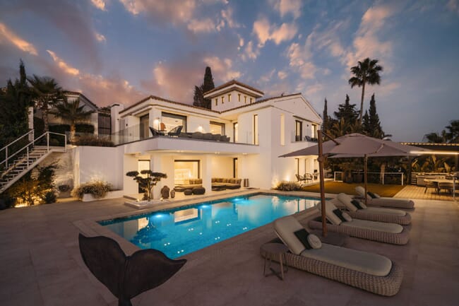 Scandinavian Inspired Villa Retreat in El Rosario, Marbella East