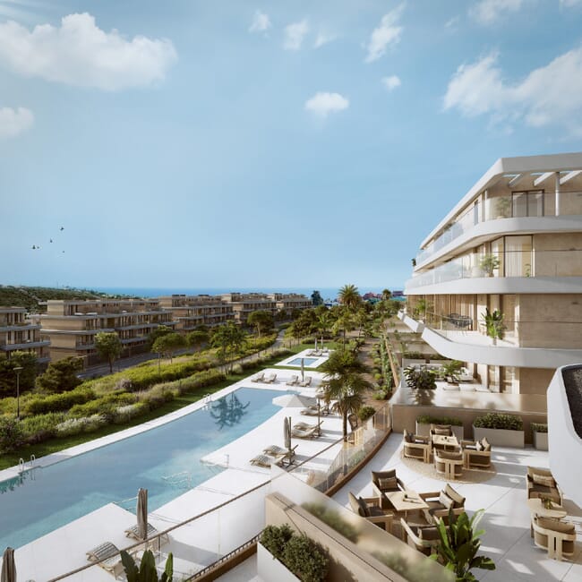 Collection of contemporary apartments and penthouses, Estepona.