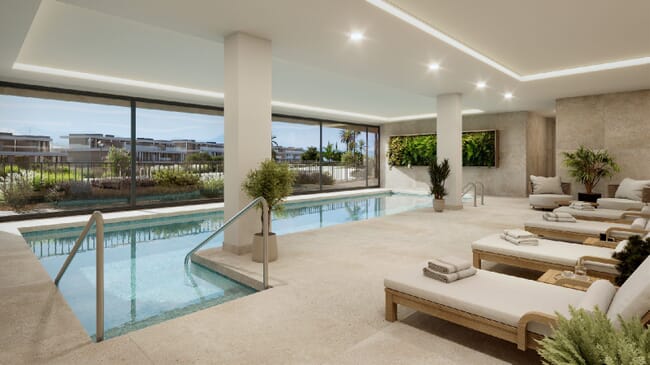 Collection of contemporary apartments and penthouses, Estepona.