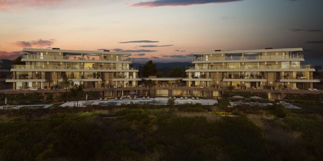 Collection of contemporary apartments and penthouses, Estepona.