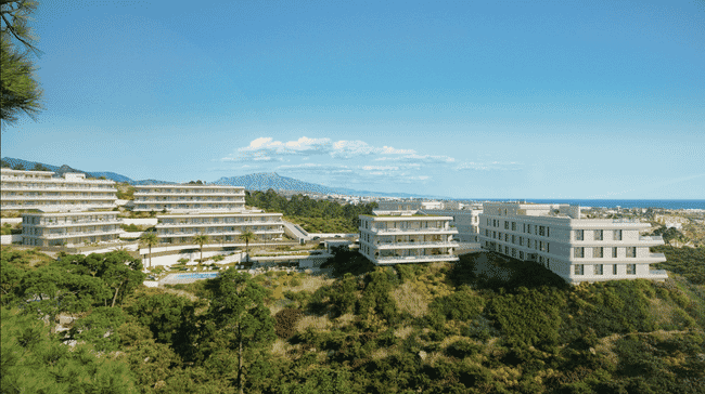 Exclusivo complejo de apartamentos con vistas panorámicas al mar, Selwo, Estepona