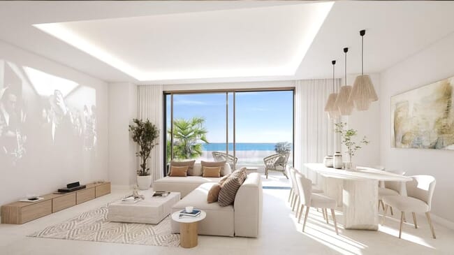Apartamentos modernos cerca de la playa y del centro de Málaga
