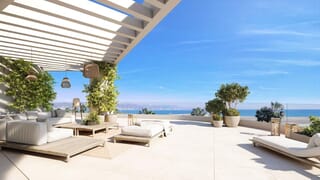 Apartamentos modernos cerca de la playa y del centro de Málaga