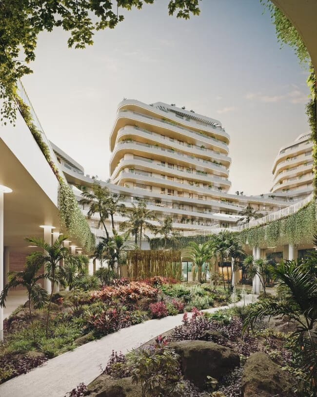 Apartamentos modernos cerca de la playa y del centro de Málaga