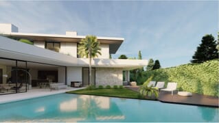 Parcela en Los Olivos, Cabopino, con proyecto de villa de Carlos Lamas