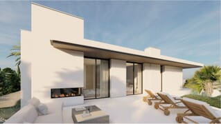Parcela en Los Olivos, Cabopino, con proyecto de villa de Carlos Lamas