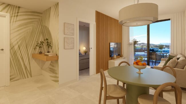 Miejskie apartamenty blisko morza, Las Lagunas de Mijas