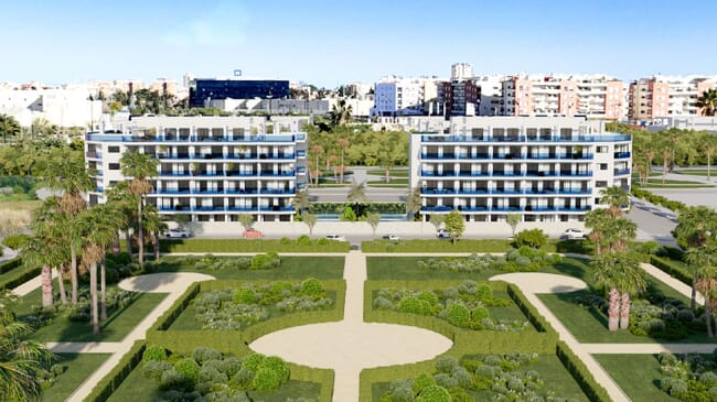 Miejskie apartamenty blisko morza, Las Lagunas de Mijas