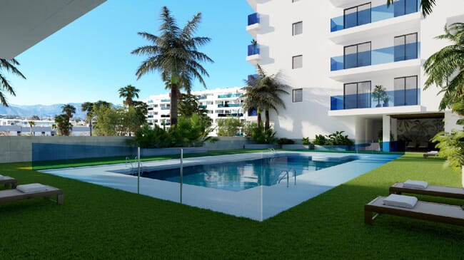 Miejskie apartamenty blisko morza, Las Lagunas de Mijas