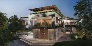 Karl Lagerfeld view of an exclusive house on the Golden Mile in Marbella