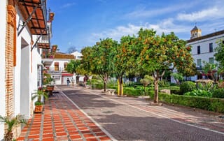 Plaza de Los Naranjos in Marbella